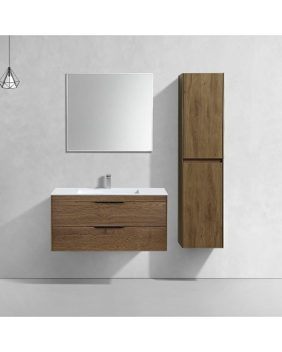 Тумба под раковину Vincea Chiara 2D 100 VMC-2C2100TO подвесная T.Oak