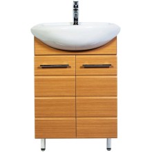 Тумба с раковиной кокос 57 см Orange Корро Ko-55TUK+RA