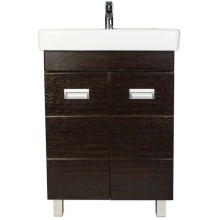 Тумба с раковиной венге 60 см Orange Таис Ta-60TUV+RA