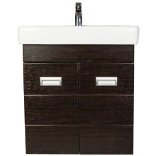 Тумба с раковиной венге 60 см Orange Таис TP2-TUV+RA