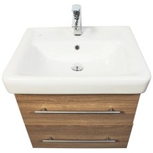 Тумба с раковиной дуб 60 см Orange Бриз Br-60TUD+RA