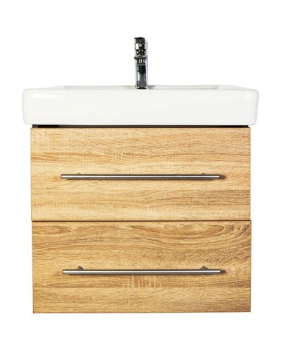 Тумба с раковиной дуб 60 см Orange Бриз Br-60TUD+RA