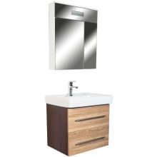 Тумба с раковиной дуб 60 см Orange Бриз Br-60TUD+RA