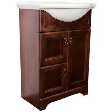 Тумба с раковиной орех антикварный 60 см Orange Classic F7-60TU1