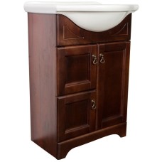 Тумба с раковиной орех антикварный 60 см Orange Classic F7-60TU1