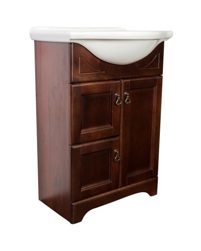 Тумба с раковиной орех антикварный 60 см Orange Classic F7-60TU1