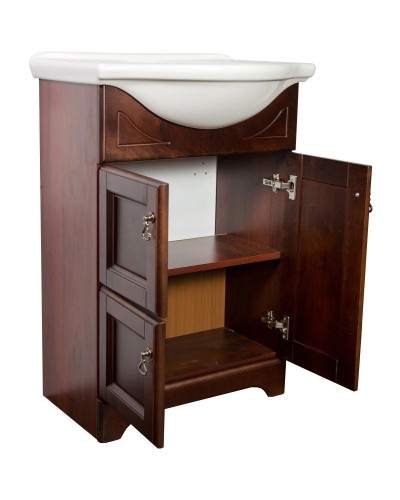 Тумба с раковиной орех антикварный 60 см Orange Classic F7-60TU1