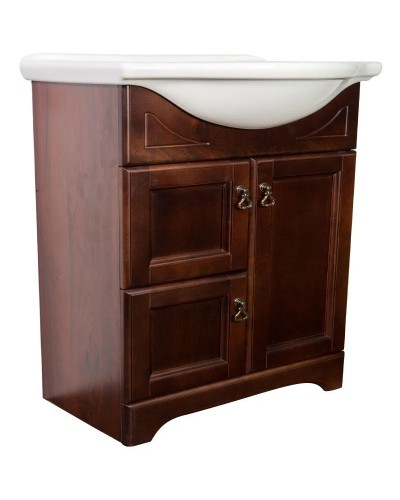 Тумба с раковиной орех антикварный 74,5 см Orange Classic F7-75TU1