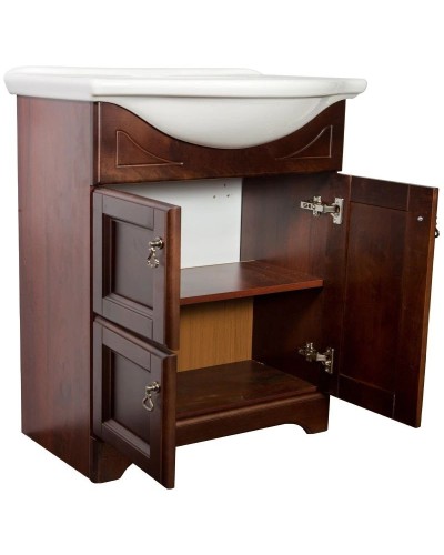 Тумба с раковиной орех антикварный 74,5 см Orange Classic F7-75TU1