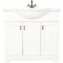 Тумба с раковиной молочный 87,5 см Orange Classic F7-85TU3