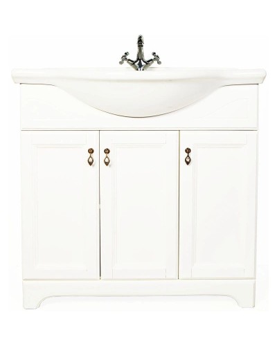 Тумба с раковиной молочный 87,5 см Orange Classic F7-85TU3