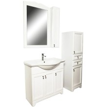 Тумба с раковиной молочный 87,5 см Orange Classic F7-85TU3