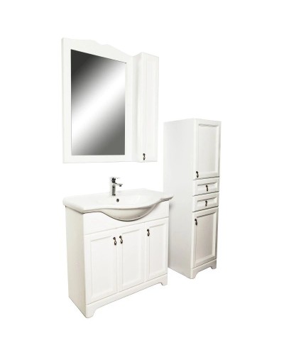 Тумба с раковиной молочный 87,5 см Orange Classic F7-85TU3