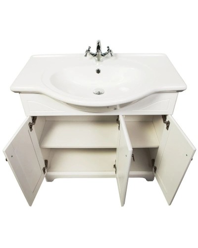 Тумба с раковиной молочный 87,5 см Orange Classic F7-85TU3