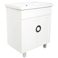 Тумба с раковиной белый матовый 70,5 см Orange Fosi Fosi-70TU+RA