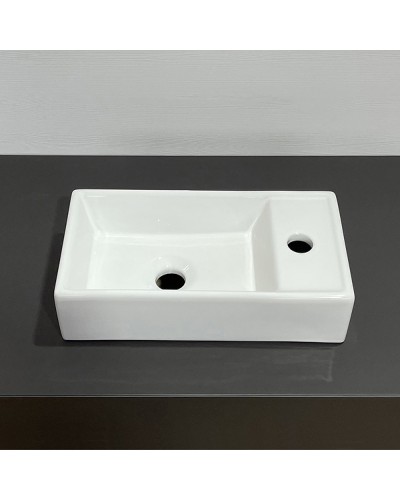 Тумба с раковиной Comforty Асти 40 00-00013669 подвесная Бетон светлый