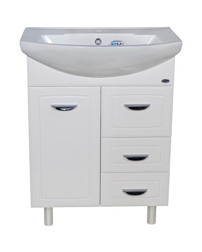 Тумба под раковину Bellezza Классик 65 4631909700010 Белая