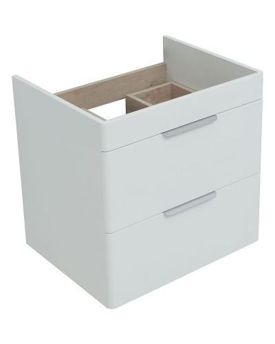 Тумба под раковину Aquanet Ирис new 60 310144 подвесная Белая глянцевая