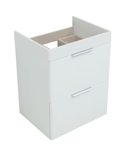 Тумба под раковину Aquanet Ирис new 60 310152 Белая глянцевая