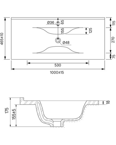 Тумба с раковиной Iddis Cloud 100 CLO10Y0i95K подвесная Белая матовая Дуб золотистый