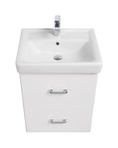 Тумба с раковиной белый 60 см Акватон Америна 1A1692K1AM010