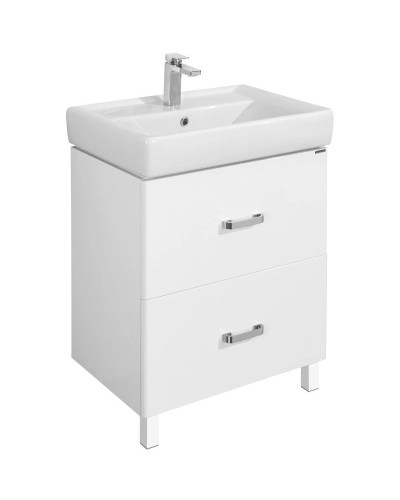 Тумба с раковиной белый 60 см Акватон Америна 1A1692K1AM010