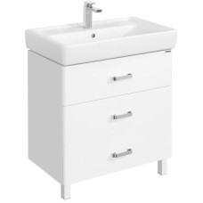 Тумба с раковиной белый 80 см Акватон Америна 1A1691K1AM010