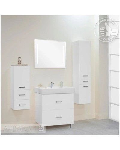 Тумба с раковиной белый 80 см Акватон Америна 1A1694K1AM010