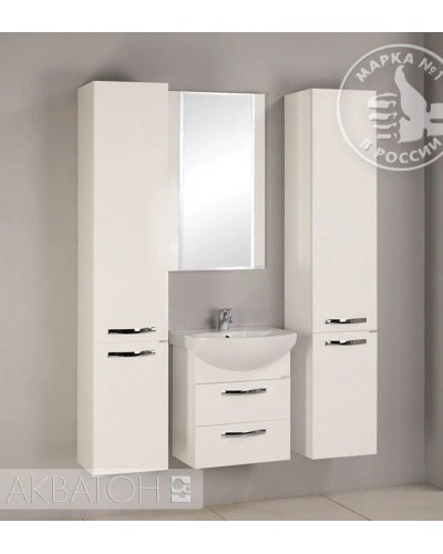 Тумба с раковиной белый 50,5 см Акватон Ария 1A1400K0AA010