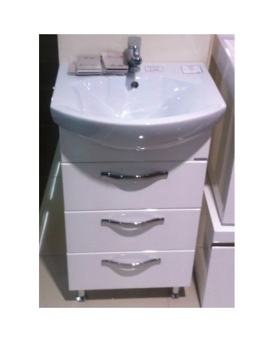 Тумба с раковиной белый 50,5 см Акватон Ария 1A1402K0AA010