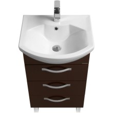 Тумба с раковиной темно-коричневый 50,5 см Акватон Ария 1A1402K0AA430