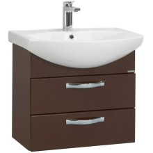 Тумба с раковиной темно-коричневый 65 см Акватон Ария 1A1233K0AA430