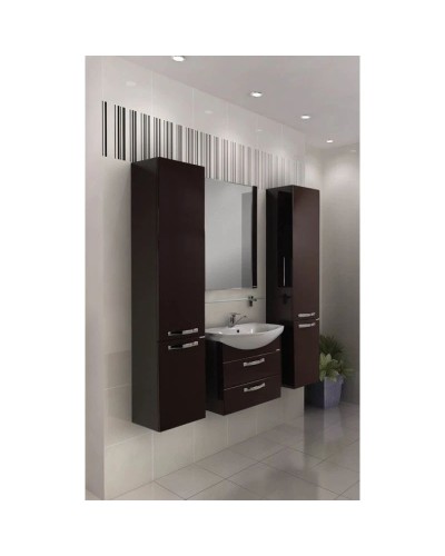 Тумба с раковиной темно-коричневый 65 см Акватон Ария 1A1233K0AA430