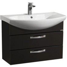 Тумба с раковиной черный 80,5 см Акватон Ария 1A1408K0AA950