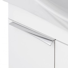 Тумба с раковиной белый глянец 65 см Акватон Беверли 1A2353K0BV010