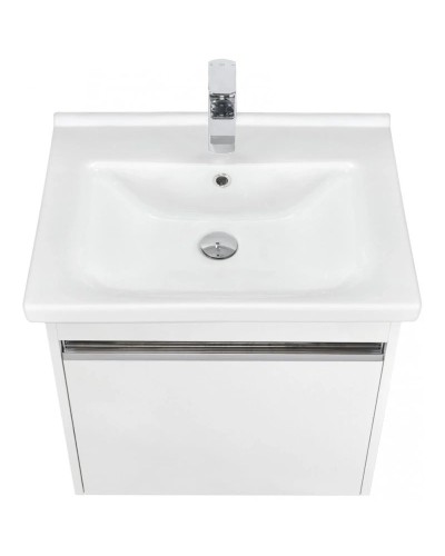 Тумба с раковиной белый глянец 60 см Акватон Капри 1A2301K1KP010