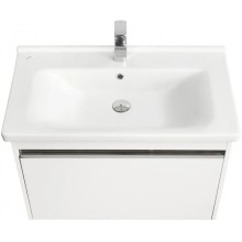 Тумба с раковиной белый глянец 80 см Акватон Капри 1A2302K1KP010