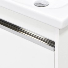 Тумба с раковиной белый глянец 80 см Акватон Капри 1A2302K1KP010