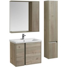 Тумба с раковиной сосна арлингтон 80 см Акватон Стоун 1A2282K1SX850