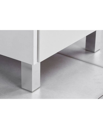 Тумба с раковиной белый глянец/джарра 46 см Акватон Бэлла 1A2215K1BBAZ0