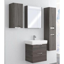 Тумба с раковиной дуб макиато 60 см Акватон Сильва 1A2118K1SIW50