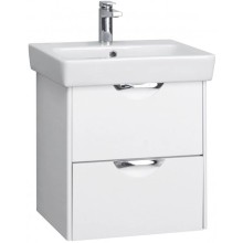 Тумба с раковиной дуб полярный 60 см Акватон Сильва 1A2118K1SIW70