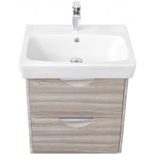 Тумба с раковиной дуб фьорд 60 см Акватон Сильва 1A2118K1SIW60