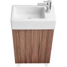 Тумба с раковиной эбони темный 46 см Акватон Эклипс 1A1726K1EK560