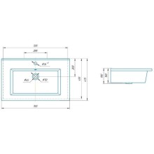 Тумба с раковиной белый глянец/антик 76,5 см Corozo Верона SETSD-00000347/SD-00000382