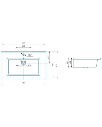 Тумба с раковиной белый глянец/антик 76,5 см Corozo Верона SETSD-00000347/SD-00000382