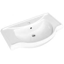 Тумба с раковиной белый глянец 81 см Corozo Классика SETSD-00000351/SD-00000376