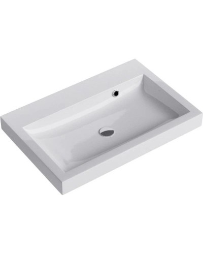 Тумба с раковиной белый глянец 60 см Aqwella 5 Stars Infinity SETInf.01.06/001/Inf.06.04.D