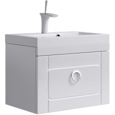 Тумба с раковиной белый глянец 60 см Aqwella 5 Stars Infinity SETInf.01.06/001/Inf.06.04.D