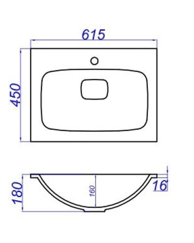 Тумба с раковиной дуб сонома/белый глянец 61,5 см Aqwella 5 Stars Miami SETMai.01.06/Mal.06.04.D